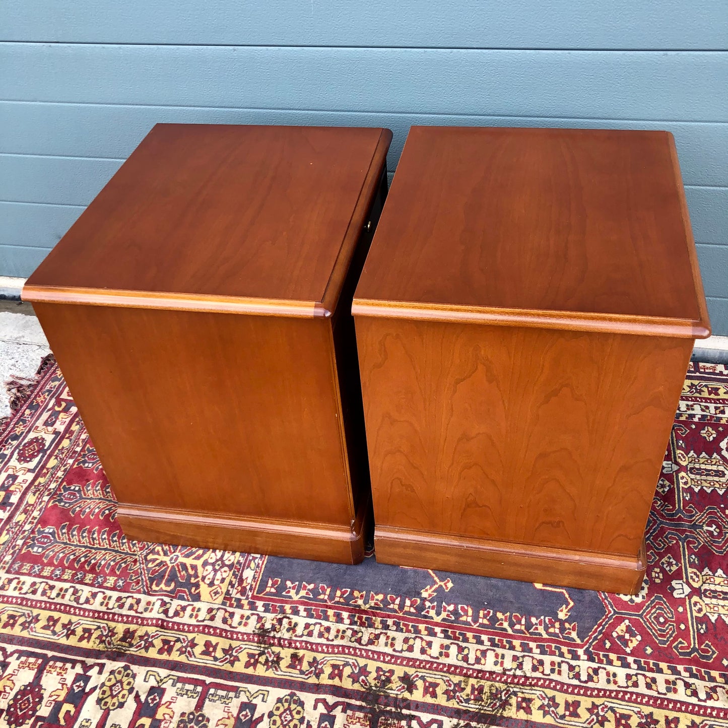 Pair Of Stag Bedside Chests / Stag Bedside Cabinets ( SOLD )