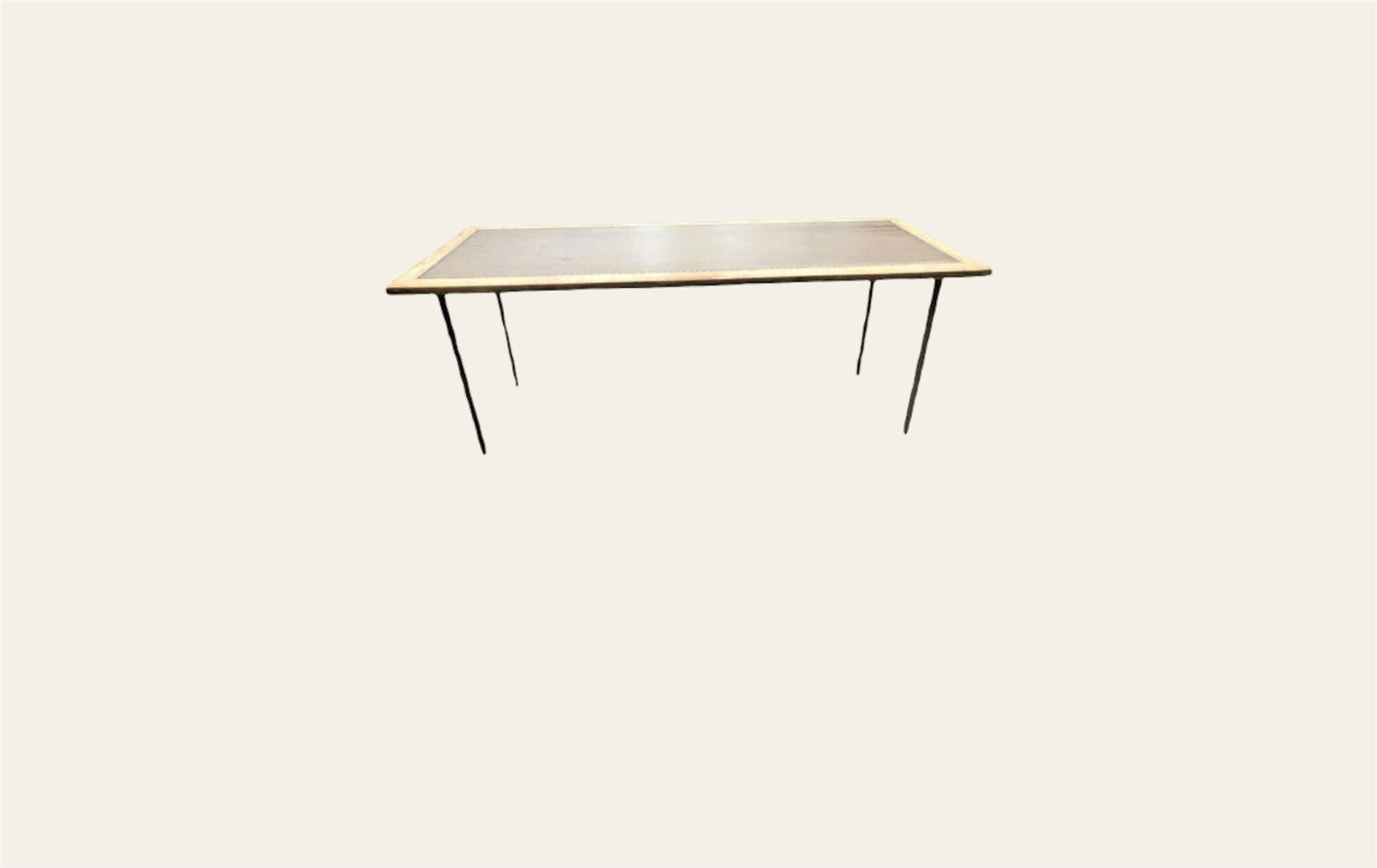 001.....Unique Vintage Upcycled Drapers Table / Dining Table / Work Table ( sold )
