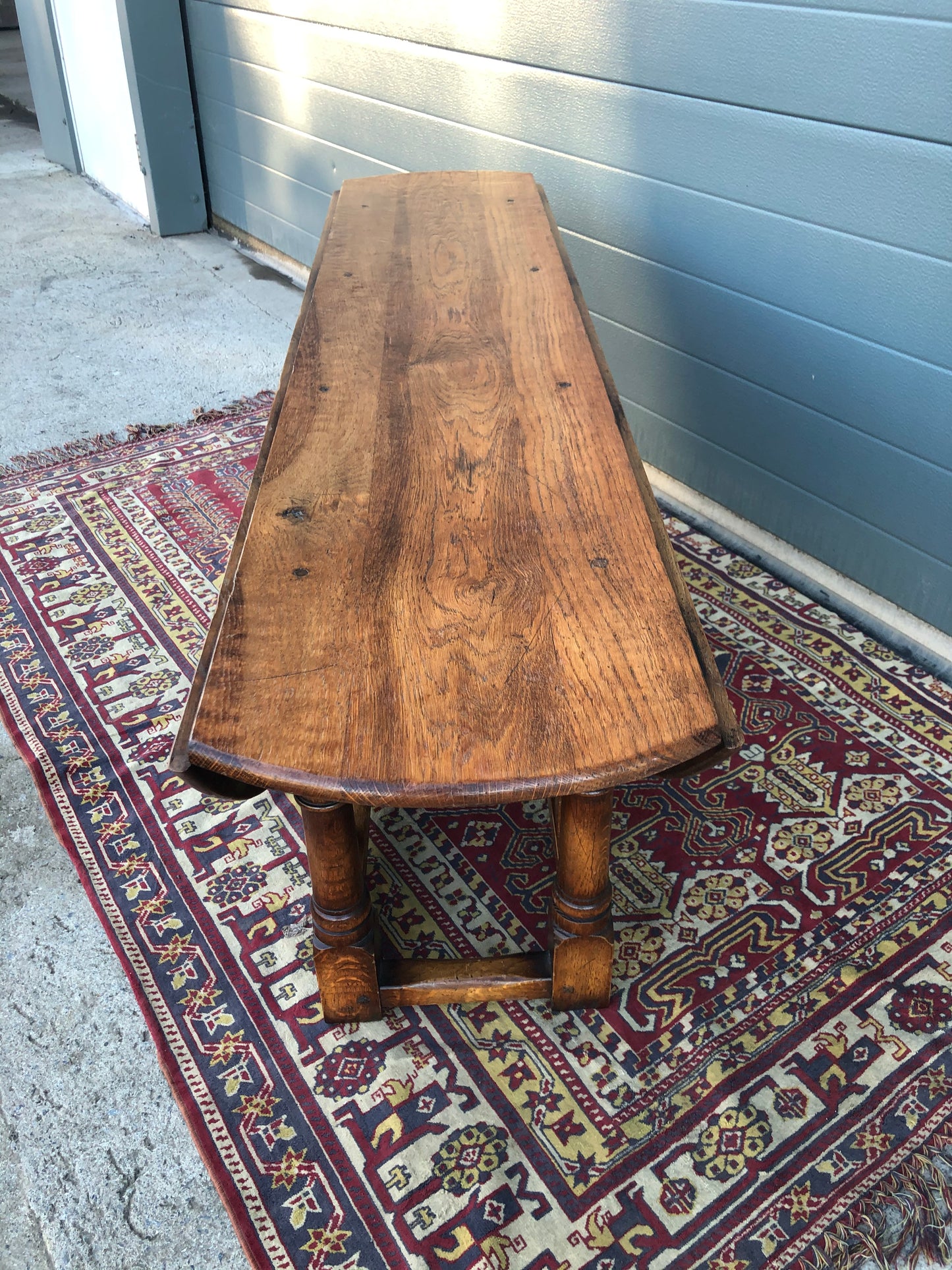 Gorgeous Oak Gateleg Coffee Table / Drop Leaf Coffee Table ( SOLD )