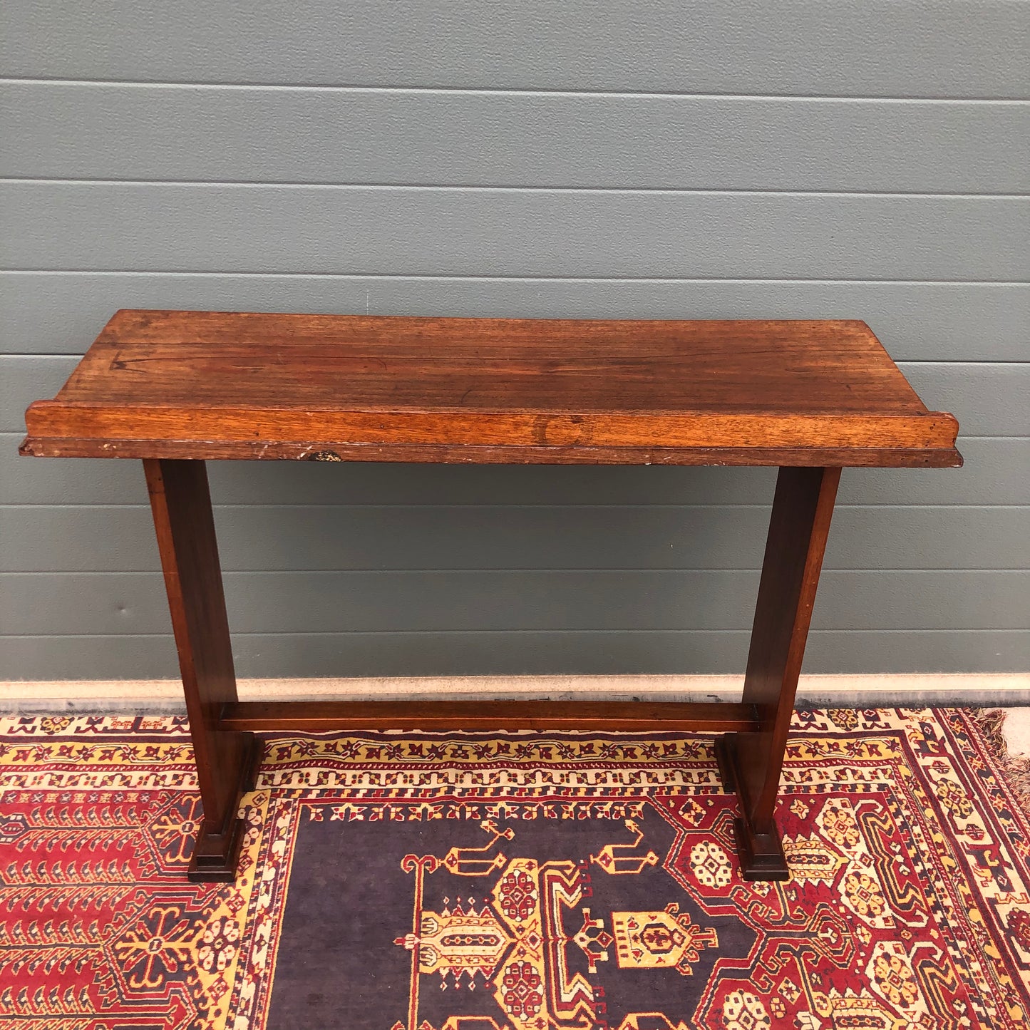 Vintage Arts And Crafts Style Hall Table / Gothic Style Side Table ( SOLD )