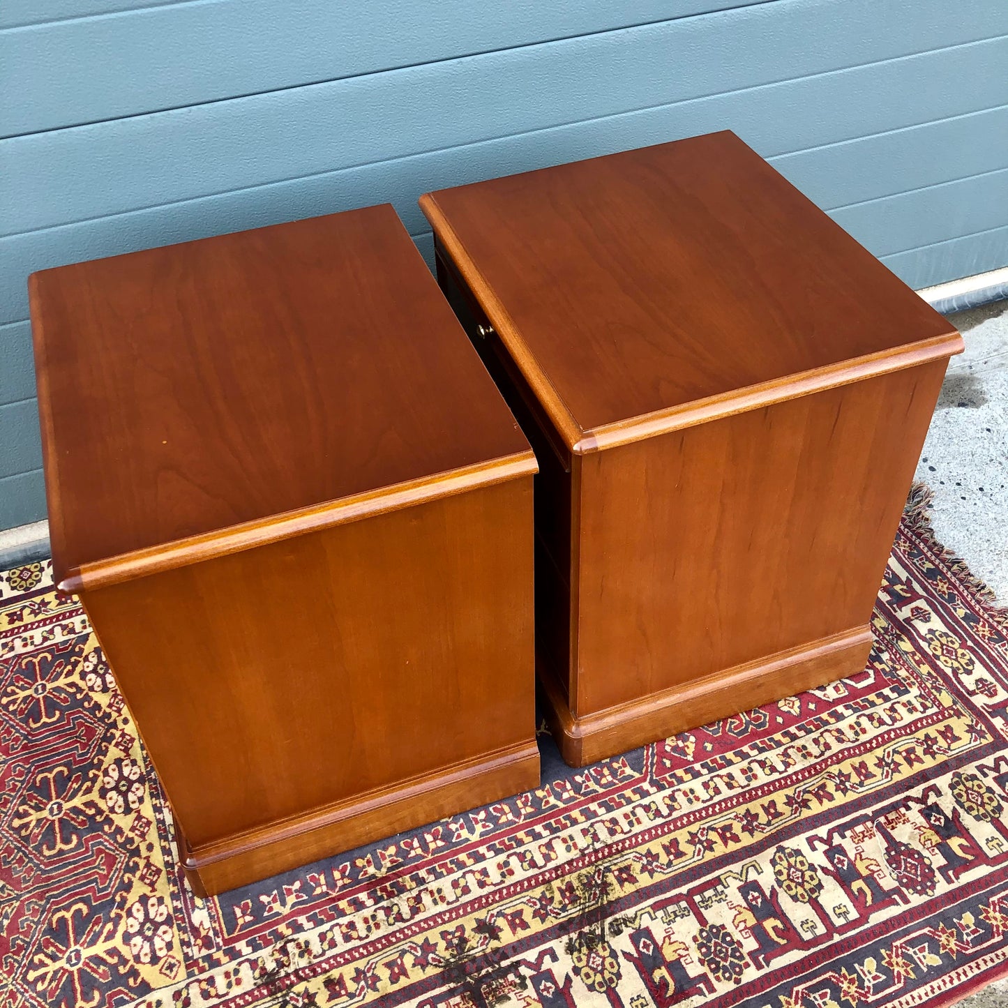 Pair Of Stag Bedside Chests / Stag Bedside Cabinets ( SOLD )