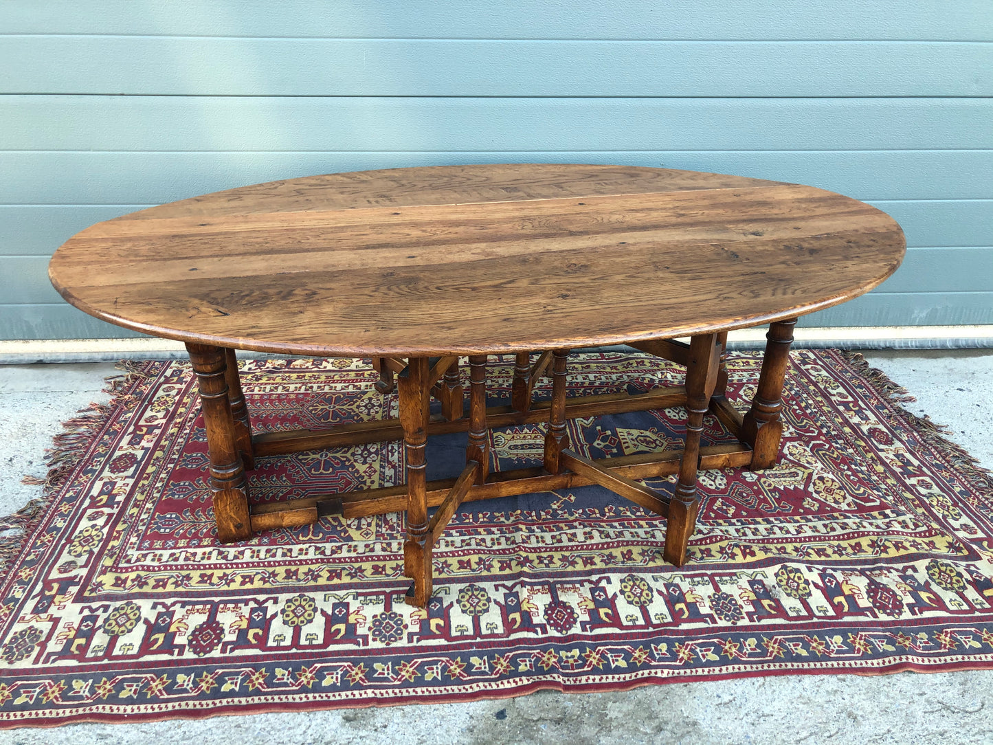 Gorgeous Oak Gateleg Coffee Table / Drop Leaf Coffee Table ( SOLD )