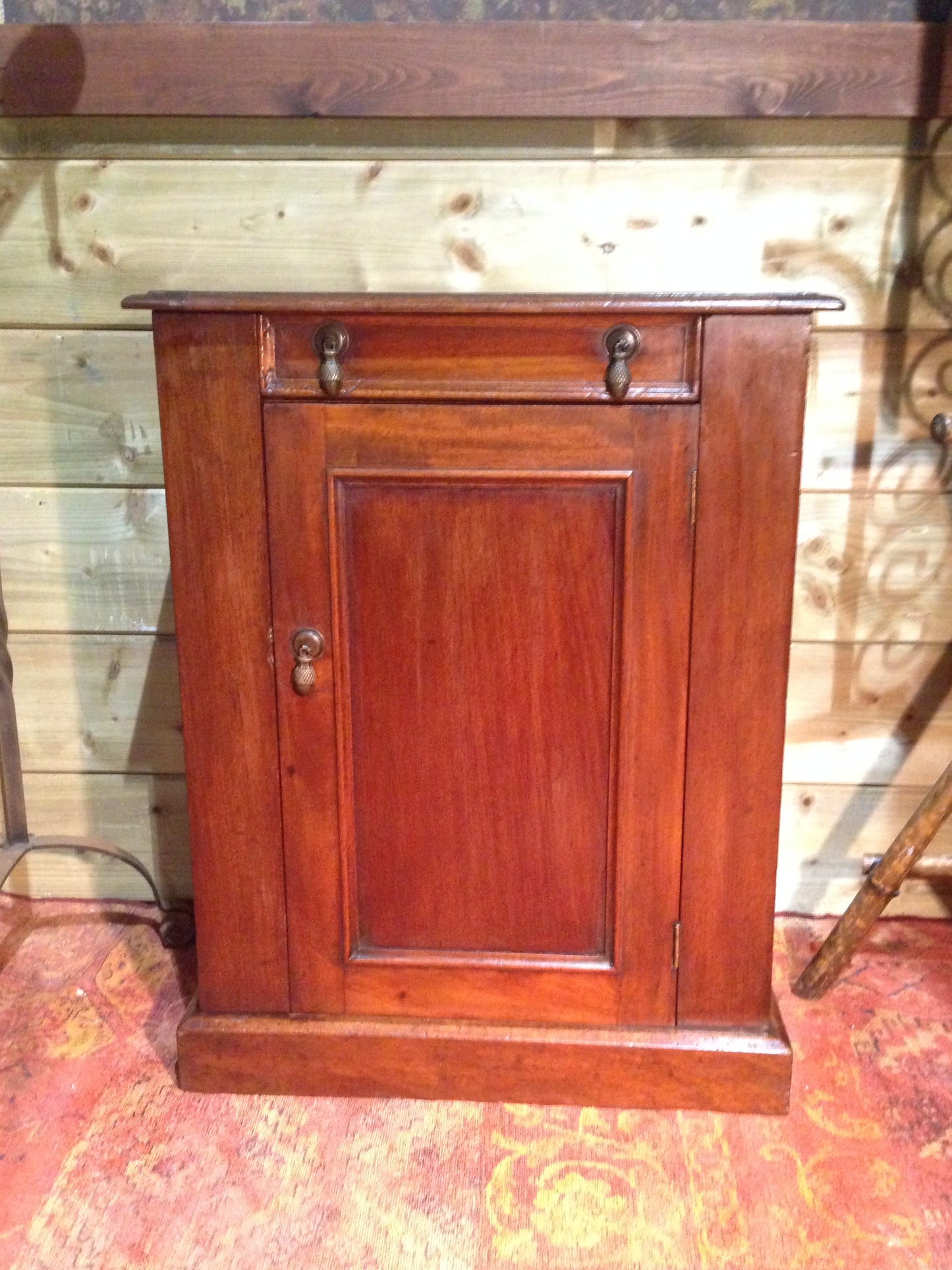 210.....Antique Mahogany Washstand / Large Bedside Cabinet