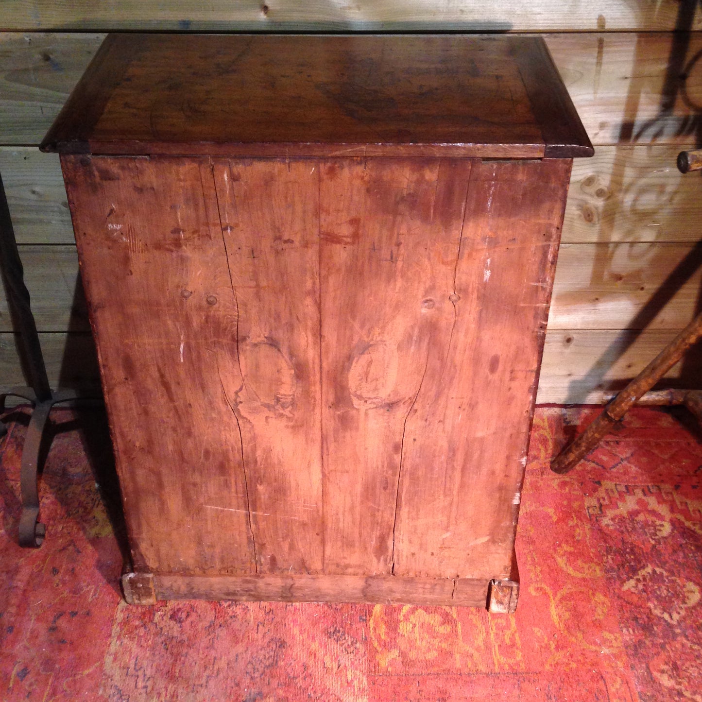 210.....Antique Mahogany Washstand / Large Bedside Cabinet