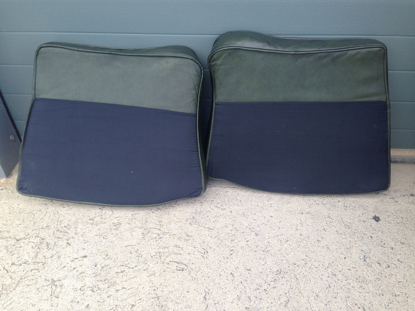 Handsome Curved Two Seat Chesterfield Leather Sofa ( SOLD )