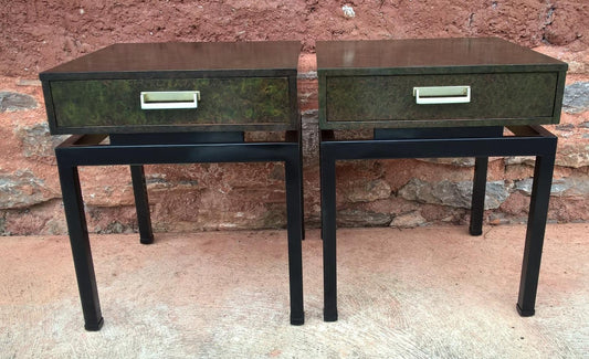 Rare Pair Of Limba G Plan Bedside Tables / Bedside Cabinets