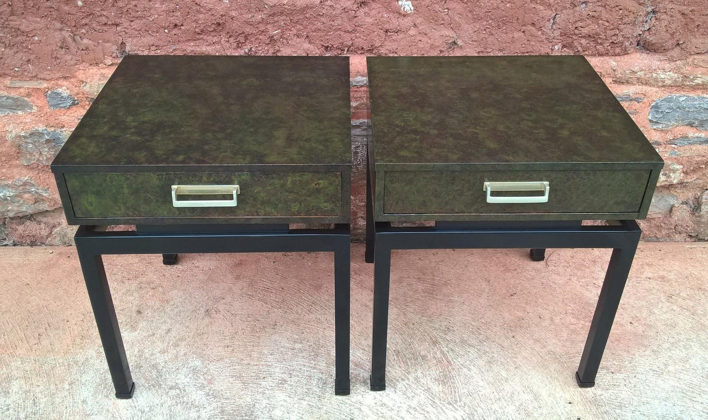 Rare Pair Of Limba G Plan Bedside Tables / Bedside Cabinets