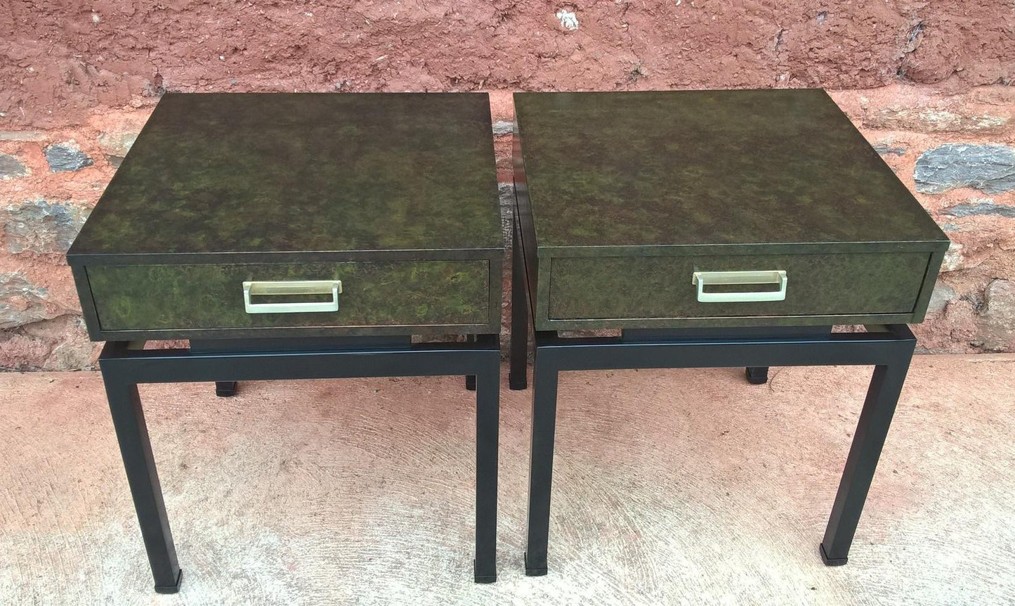 Rare Pair Of Limba G Plan Bedside Tables / Bedside Cabinets