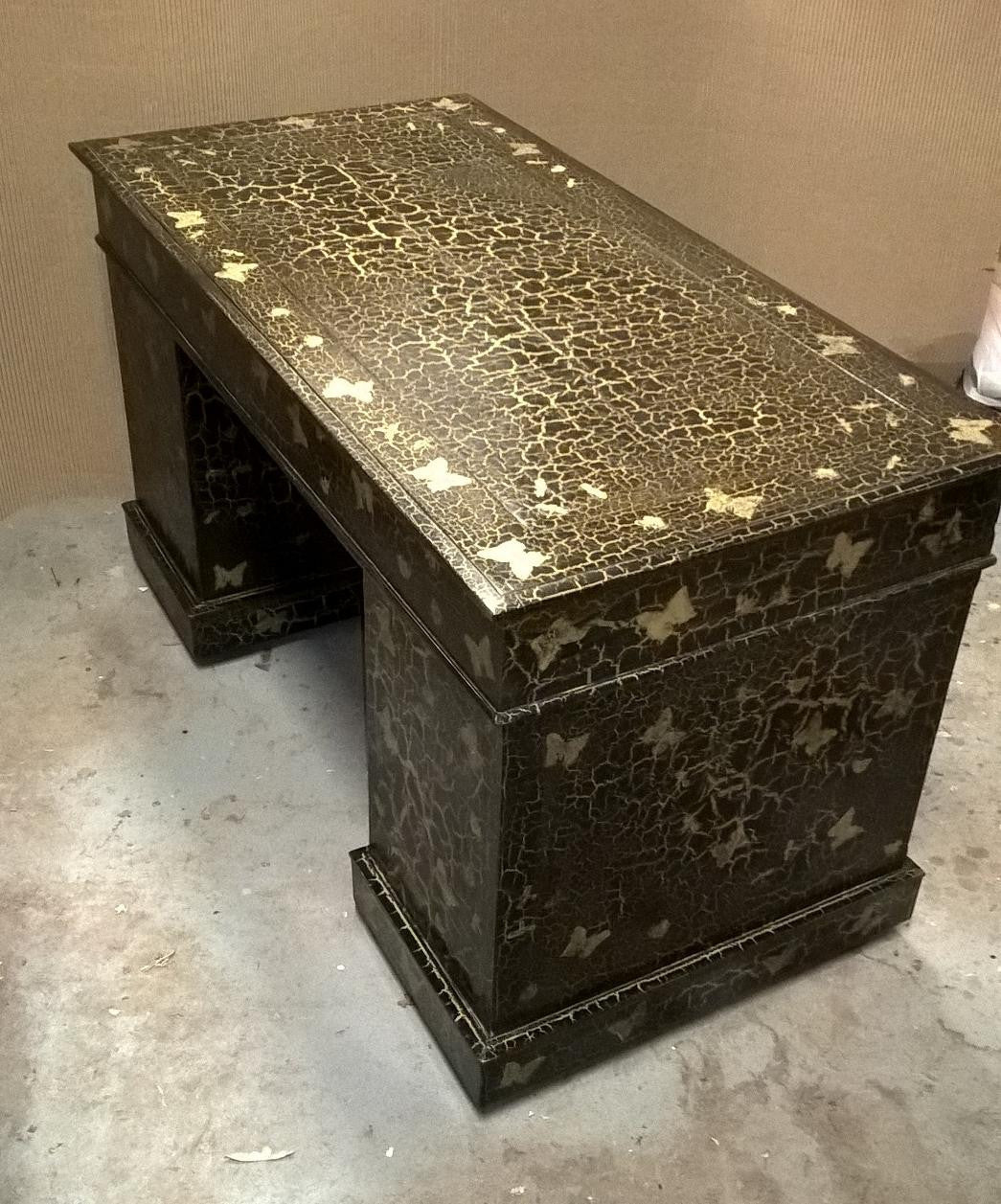 Edwardian Twin Pedestal Desk
