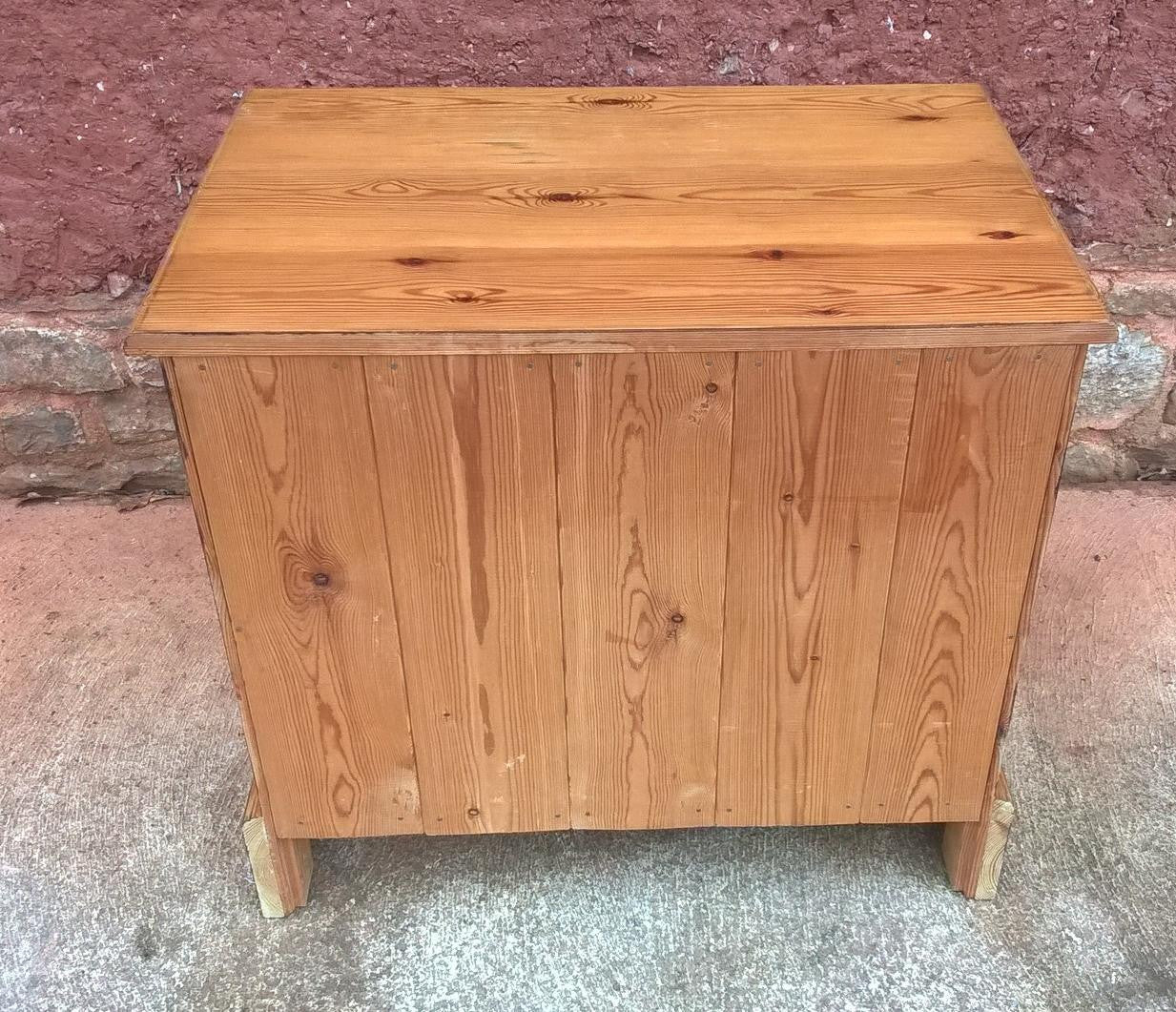339.....Vintage Solid Pine Chest Of Drawers ( SOLD )