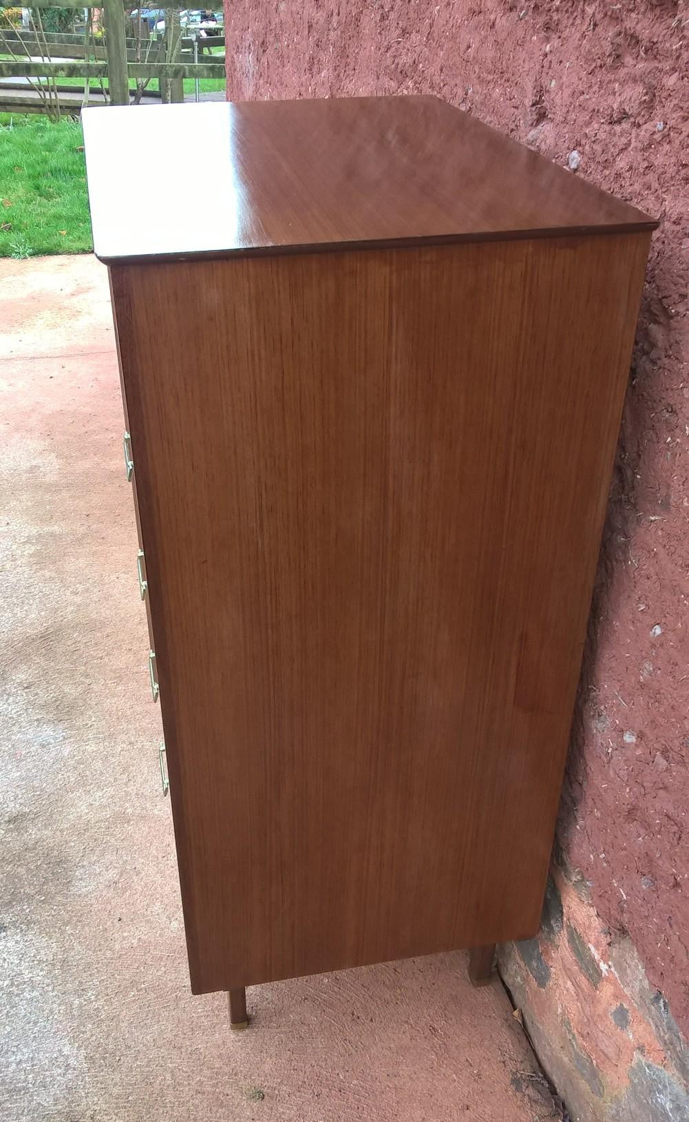 Upcycled Vintage Retro Chest Of Drawers