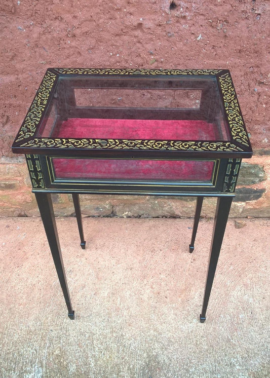 Edwardian Bijouterie Display Table