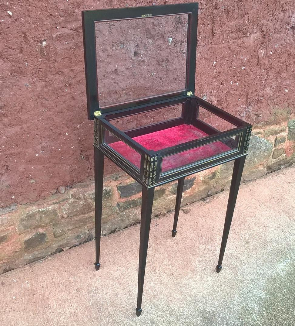 Edwardian Bijouterie Display Table