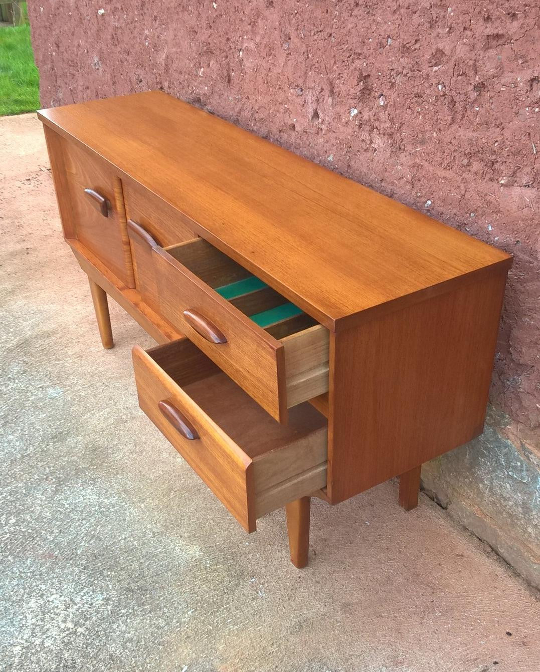 Vintage Retro Teak Sideboard