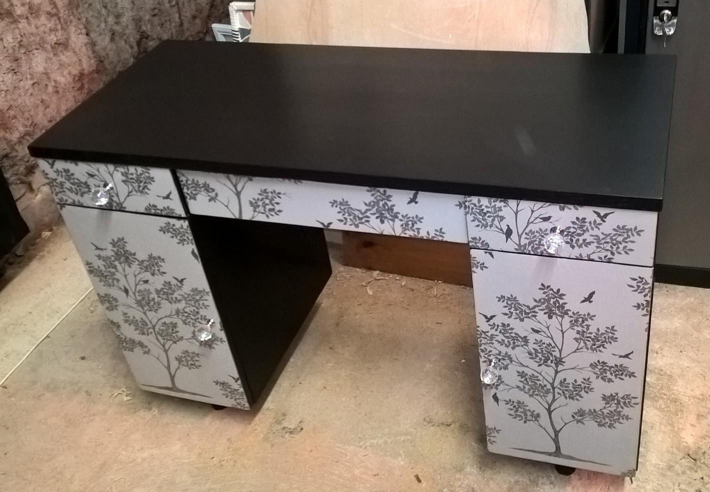 Upcycled Vintage Retro Desk / Dressing Table