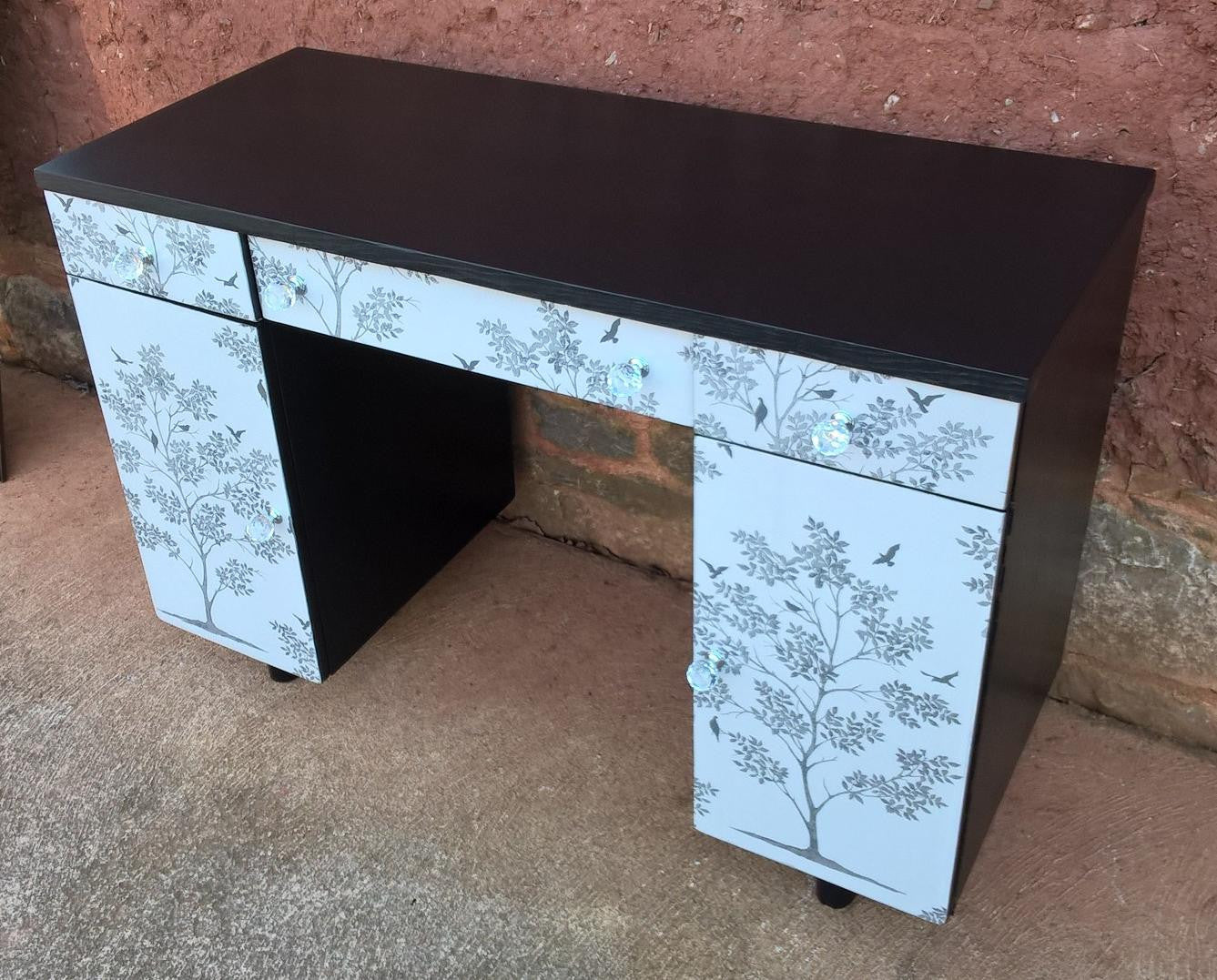 Upcycled Vintage Retro Desk / Dressing Table