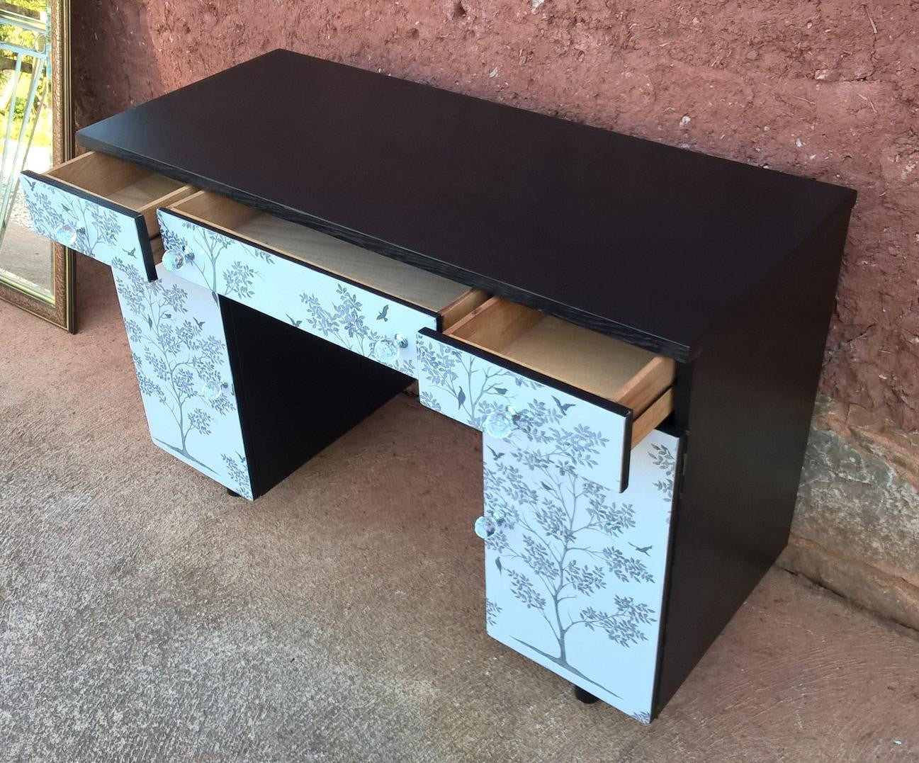 Upcycled Vintage Retro Desk / Dressing Table