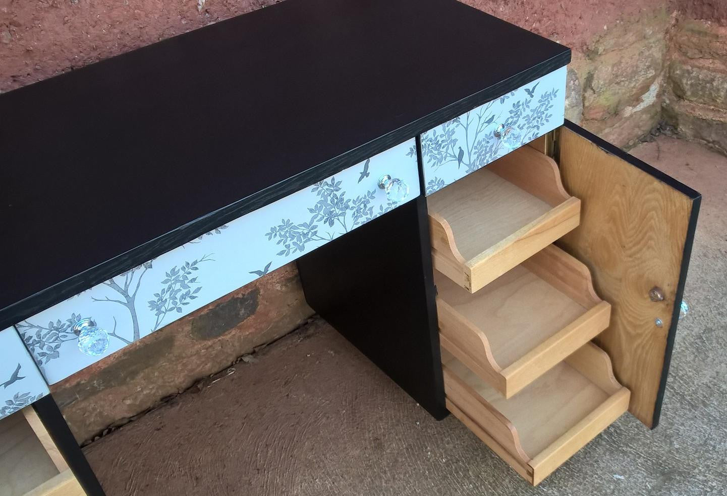 Upcycled Vintage Retro Desk / Dressing Table