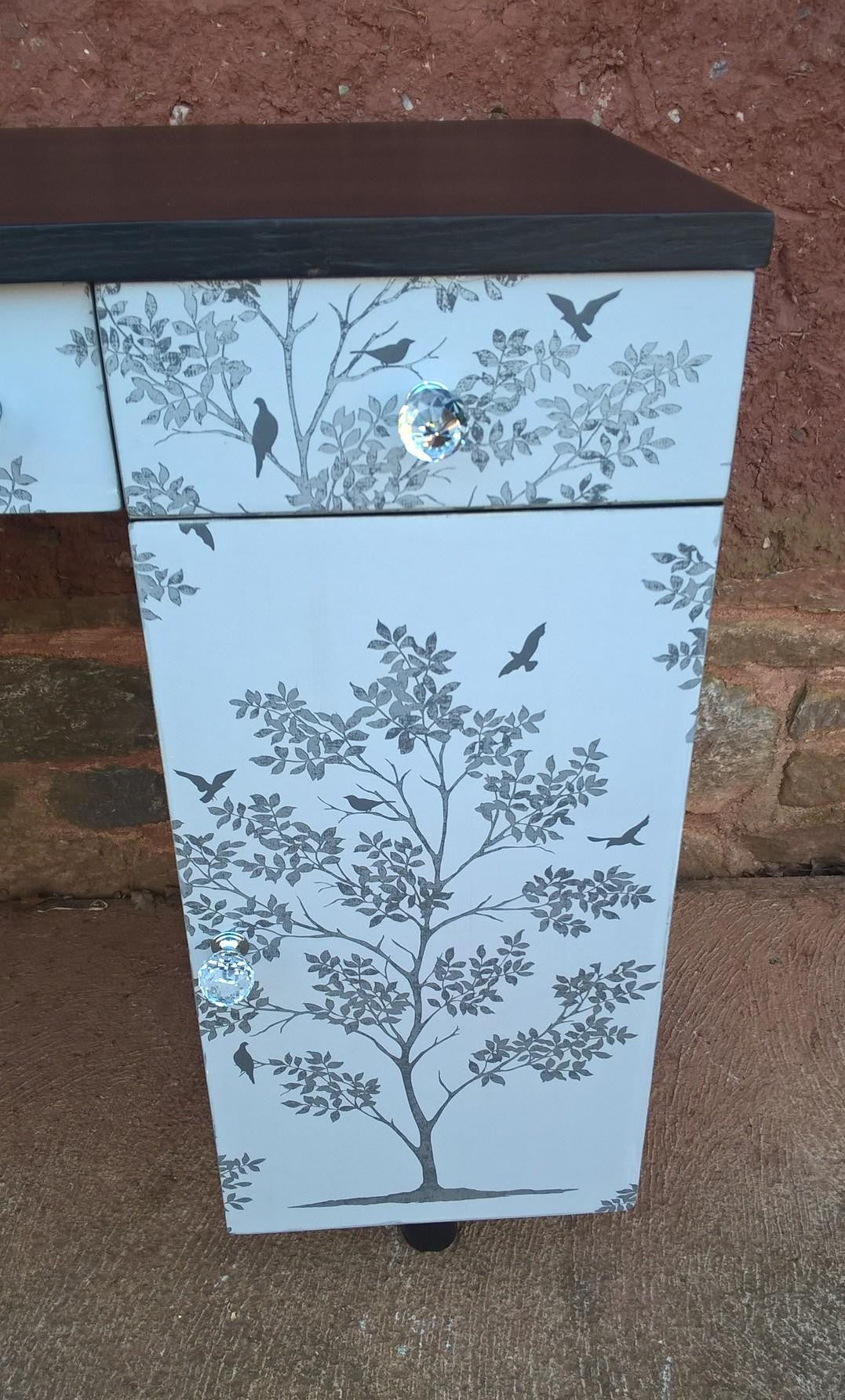 Upcycled Vintage Retro Desk / Dressing Table