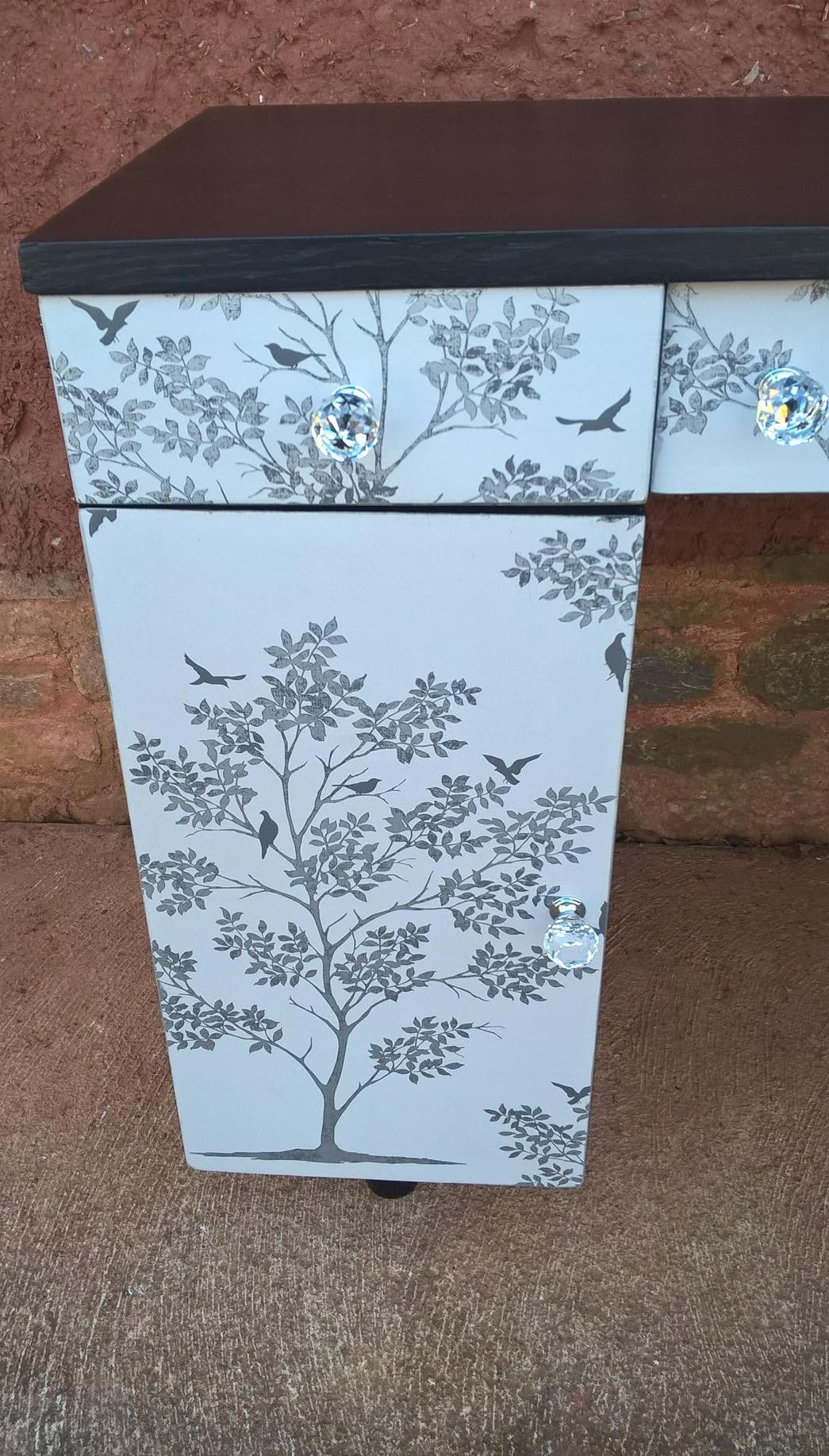 Upcycled Vintage Retro Desk / Dressing Table