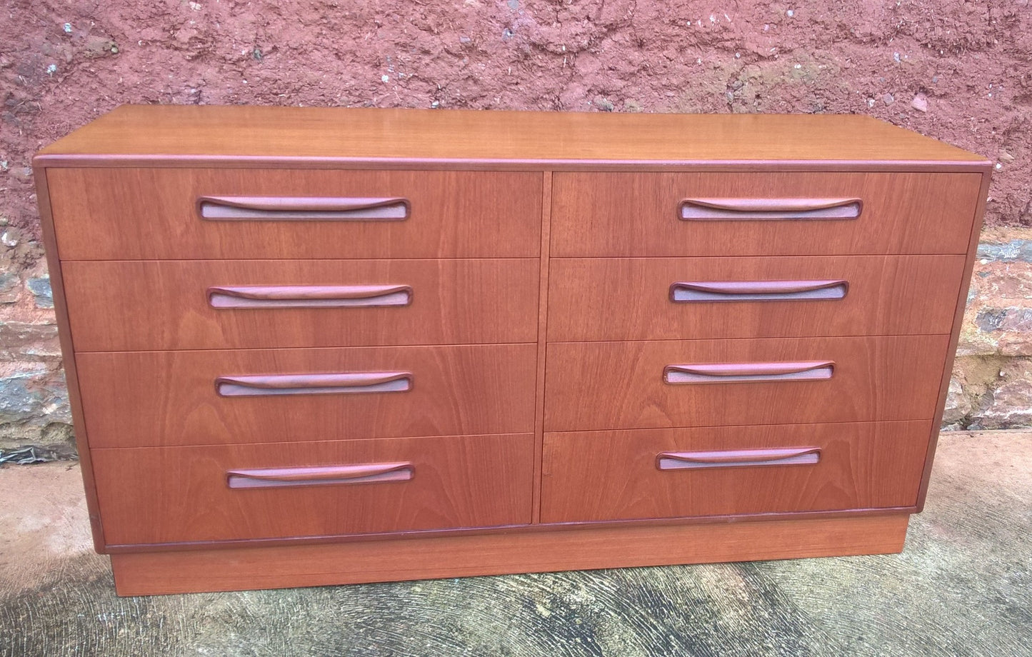 G Plan Retro Teak Chest Of 8 Drawers