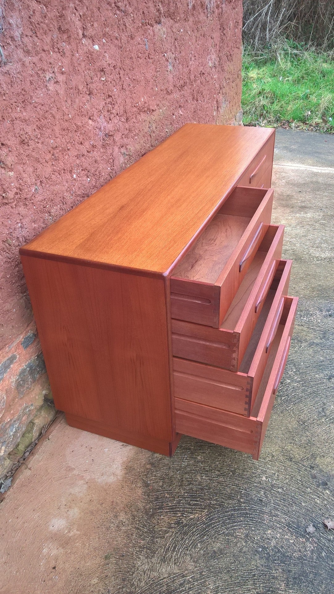 G Plan Retro Teak Chest Of 8 Drawers