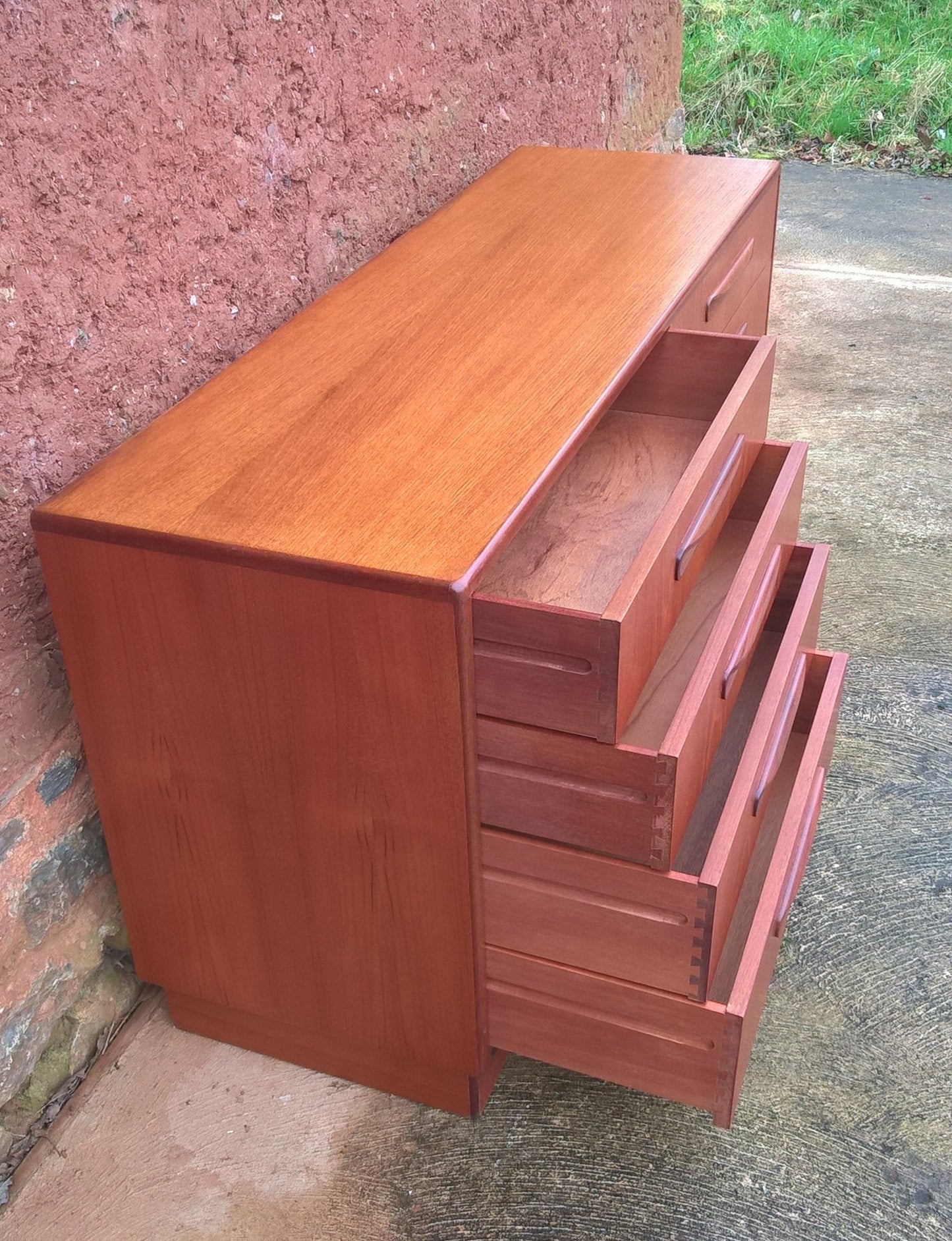 G Plan Retro Teak Chest Of 8 Drawers