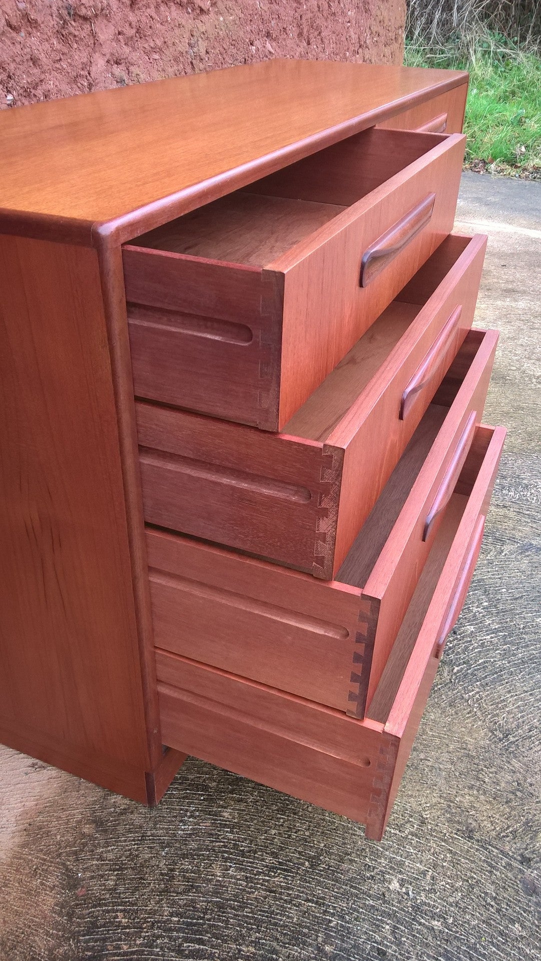 G Plan Retro Teak Chest Of 8 Drawers