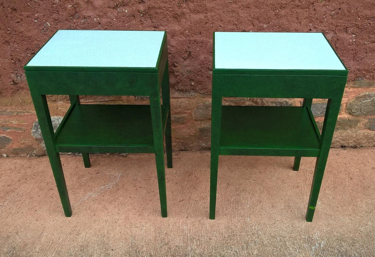 Pair Of Retro Bedside Tables or Lamp Tables