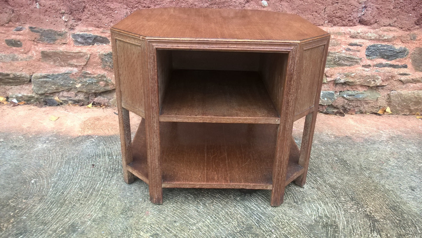 Art Deco Vintage Coffee Table Bookcase