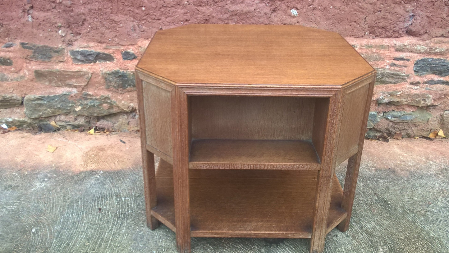 Art Deco Vintage Coffee Table Bookcase