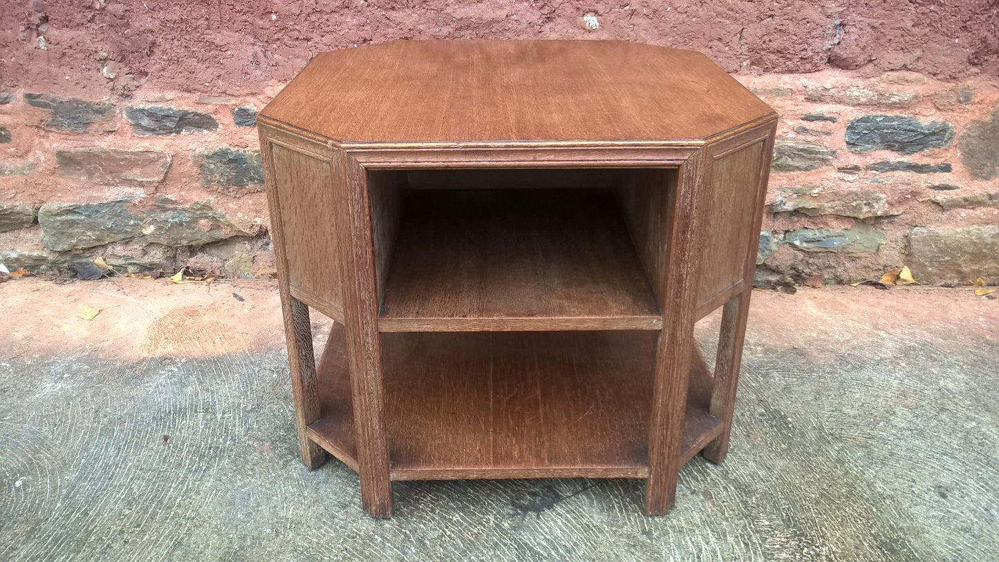 Art Deco Vintage Coffee Table Bookcase