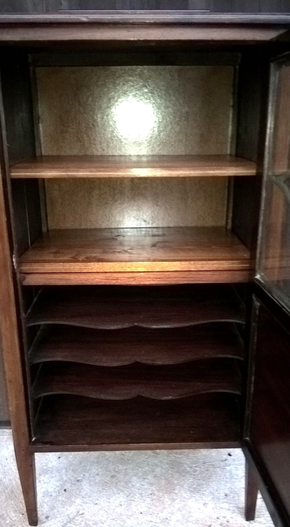 Attractive Vintage Upcycled Mahogany Music Cabinet ( SOLD )