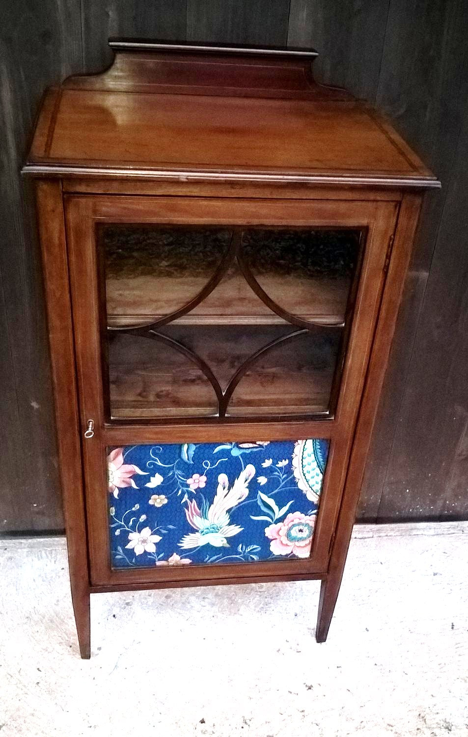 Attractive Vintage Upcycled Mahogany Music Cabinet ( SOLD )