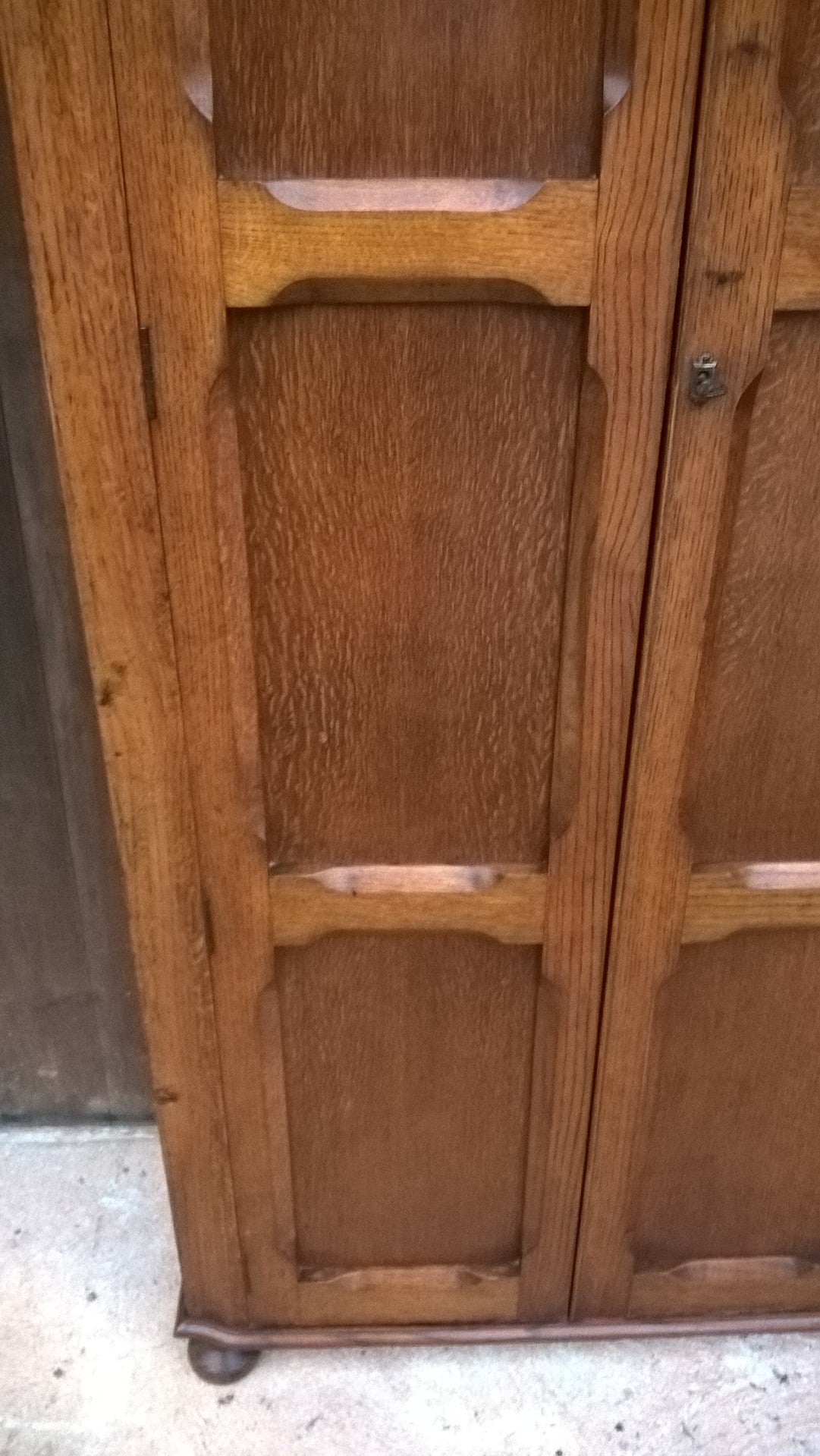 Superb Quality Arts And Crafts Hall Robe / Gentlemans Wardrobe