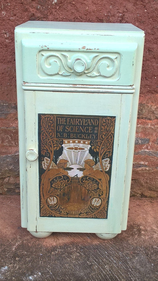 Beautifully Upcycled Vintage Bedside Cabinet - Pot Cupboard - Lamp Table