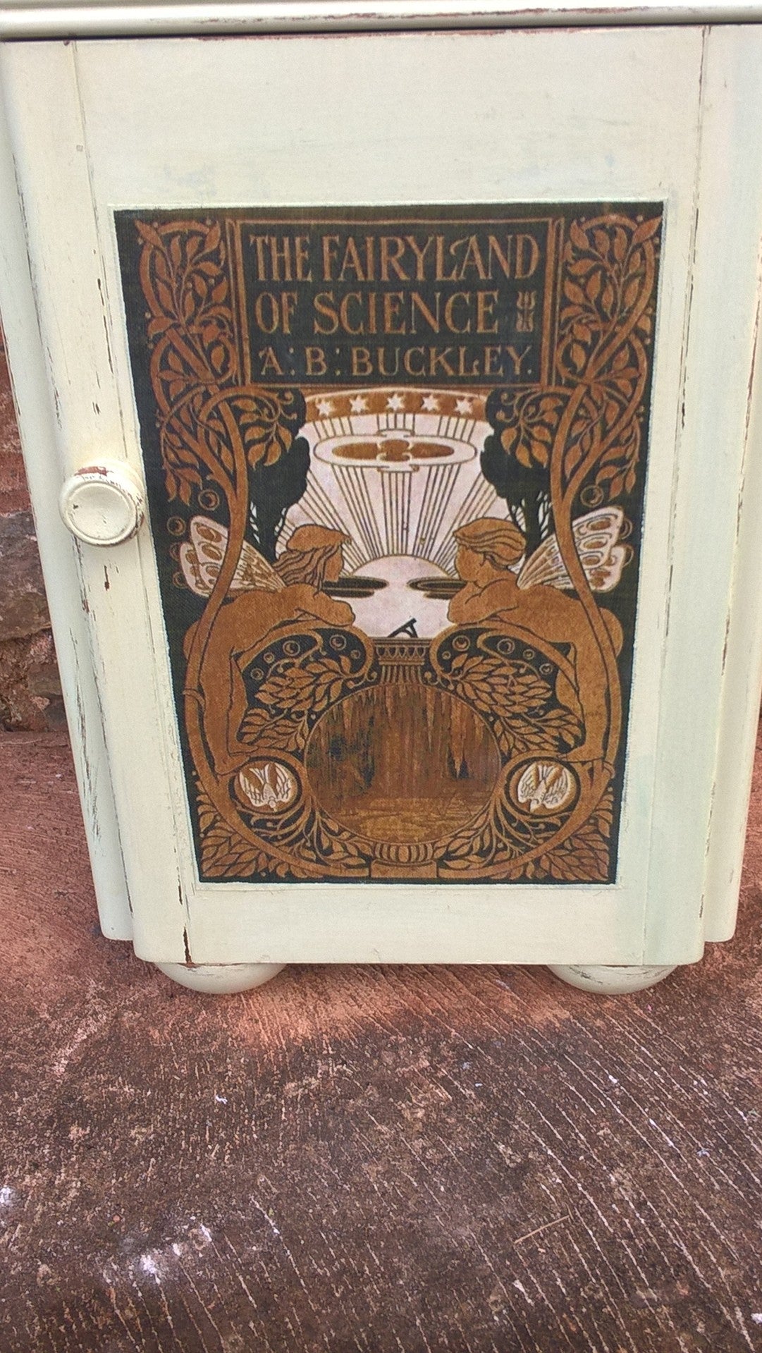 Beautifully Upcycled Vintage Bedside Cabinet - Pot Cupboard - Lamp Table