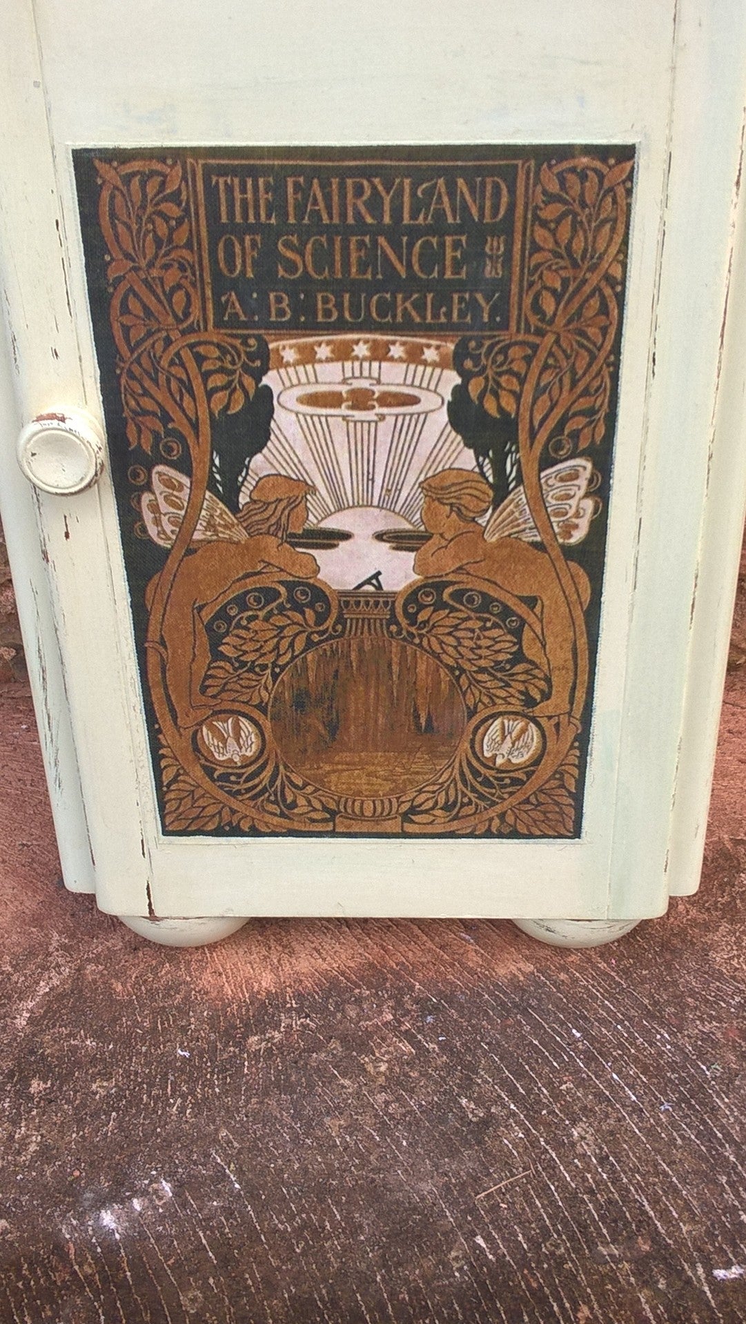 Beautifully Upcycled Vintage Bedside Cabinet - Pot Cupboard - Lamp Table
