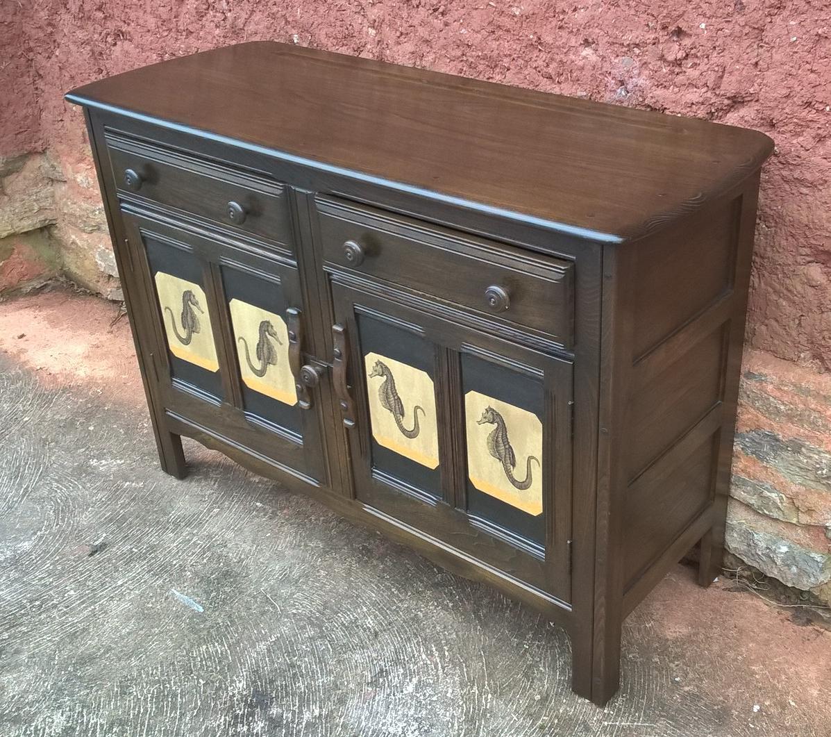 Ercol Cottage Style Sideboard - Upcycled Dresser Base