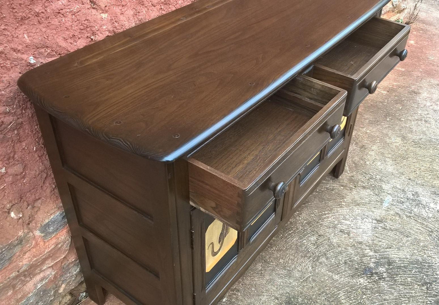 Ercol Cottage Style Sideboard - Upcycled Dresser Base