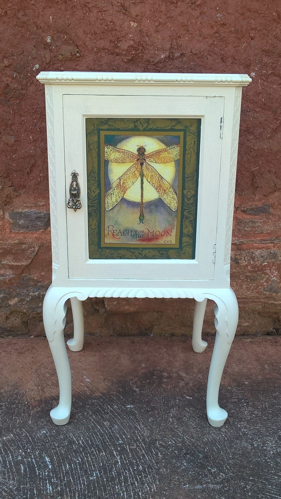 Beautiful Upcycled Bedside Cabinet - Bedside Table
