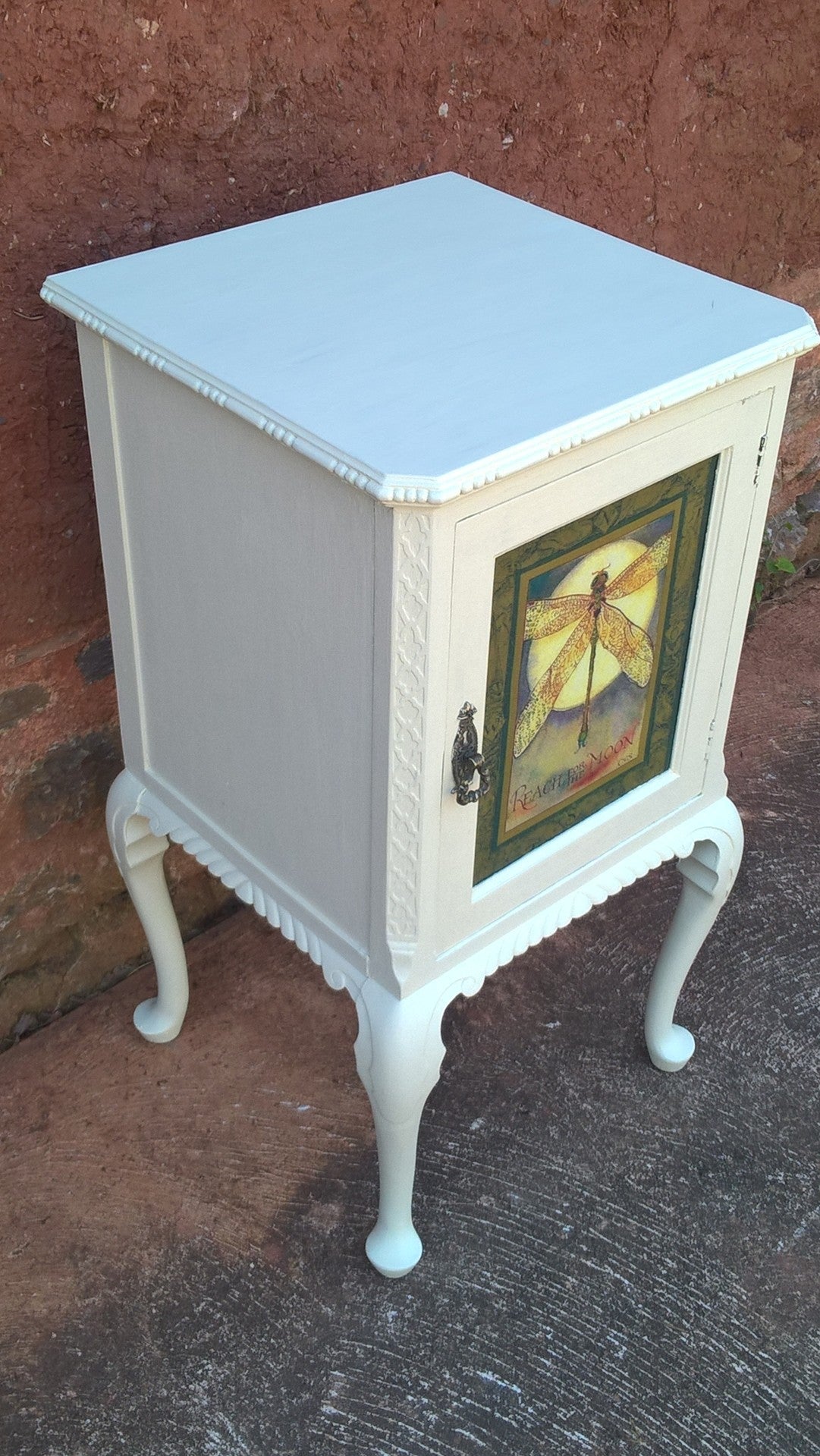 Beautiful Upcycled Bedside Cabinet - Bedside Table