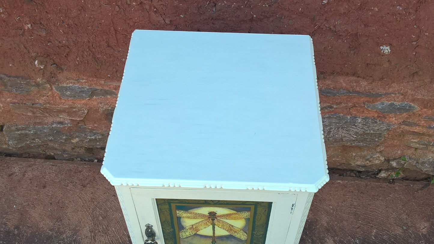 Beautiful Upcycled Bedside Cabinet - Bedside Table