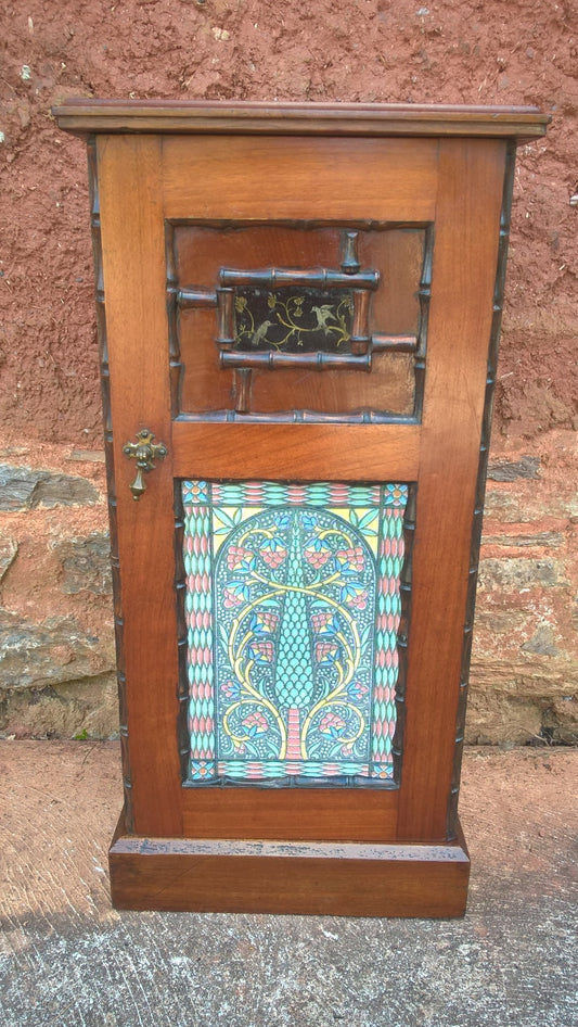 Bedside Cabinet - Vintage Walnut - Bedside Cupboard