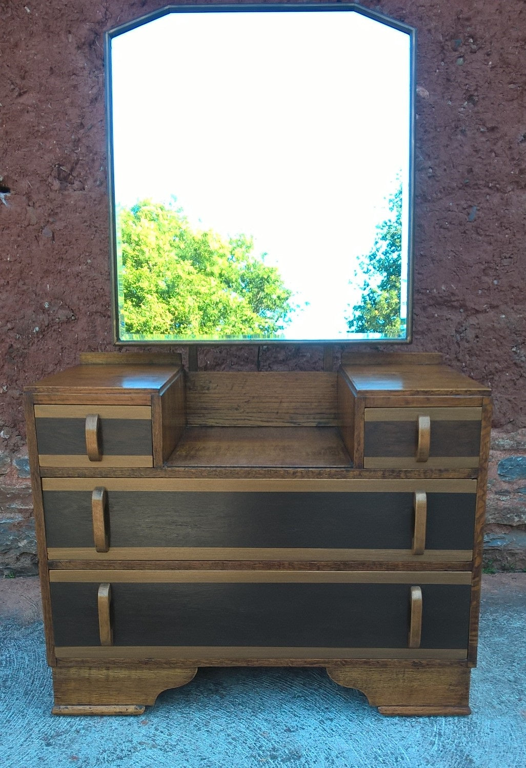 Gorgeous Upcycled Art Deco Dressing Table