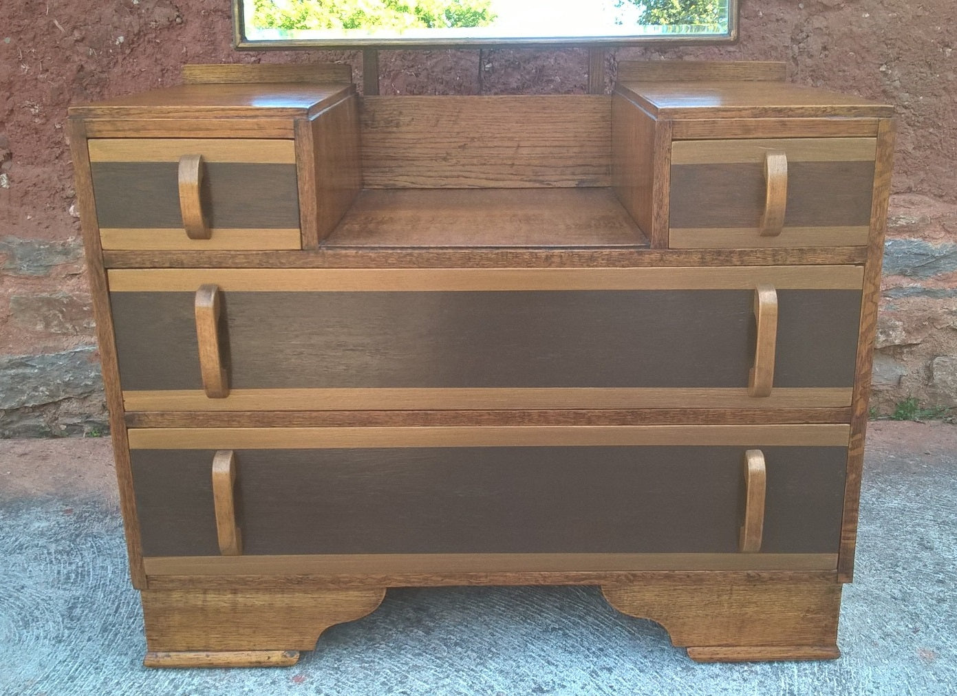 Gorgeous Upcycled Art Deco Dressing Table