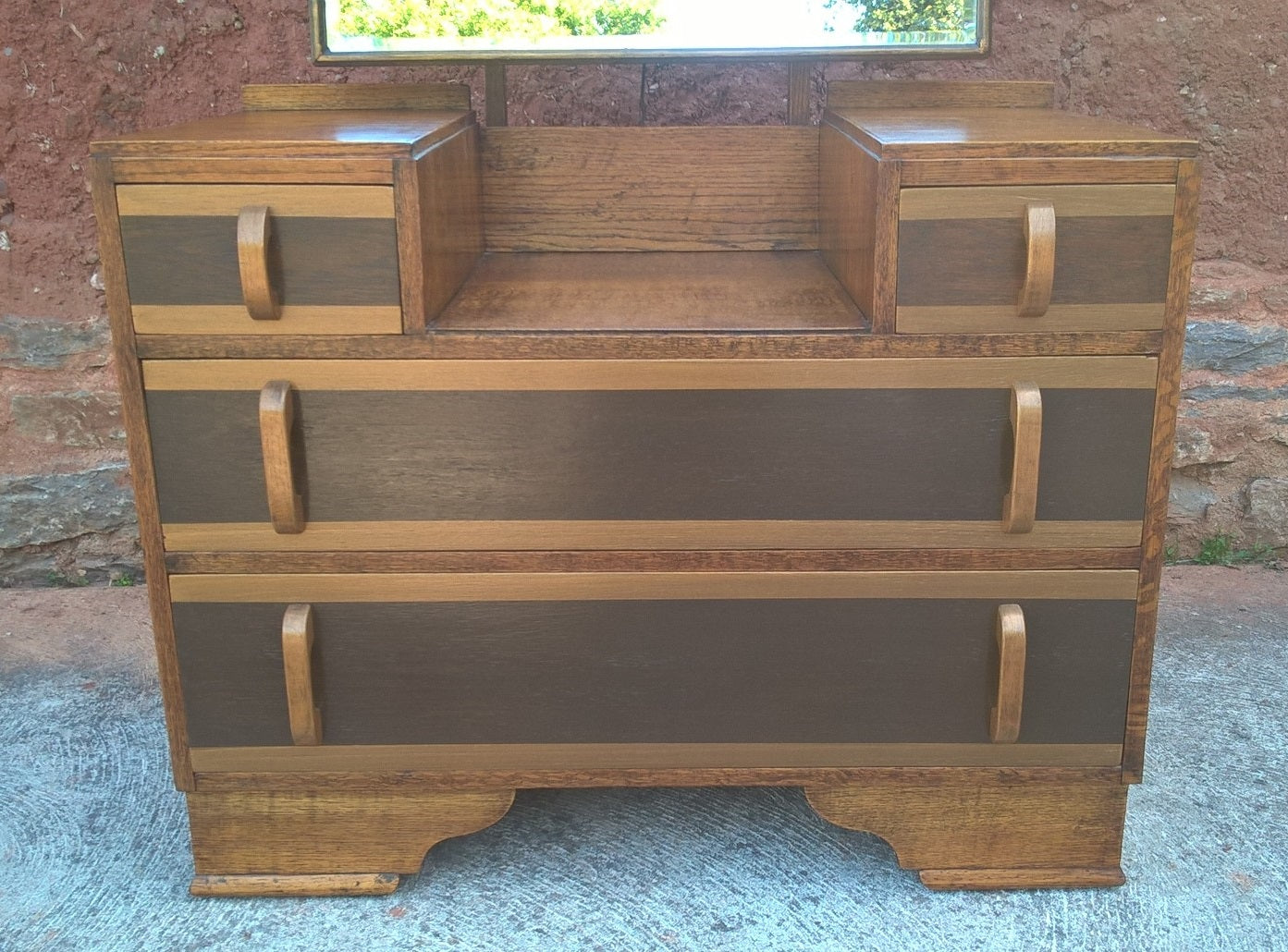 Gorgeous Upcycled Art Deco Dressing Table