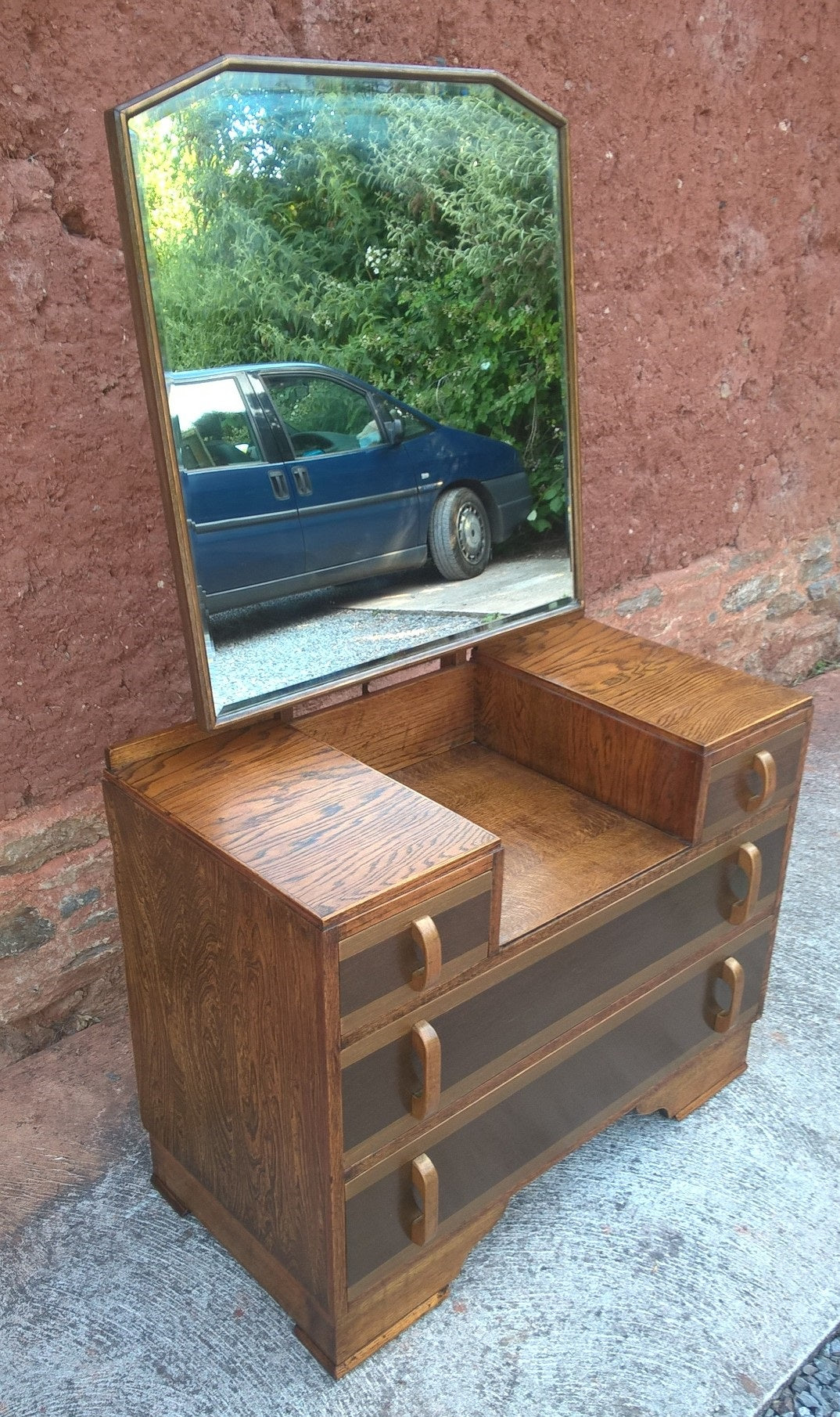 Gorgeous Upcycled Art Deco Dressing Table