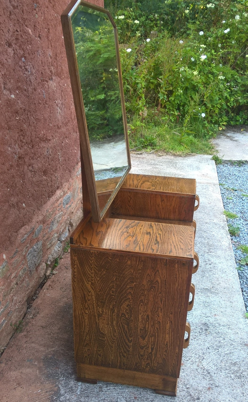 Gorgeous Upcycled Art Deco Dressing Table