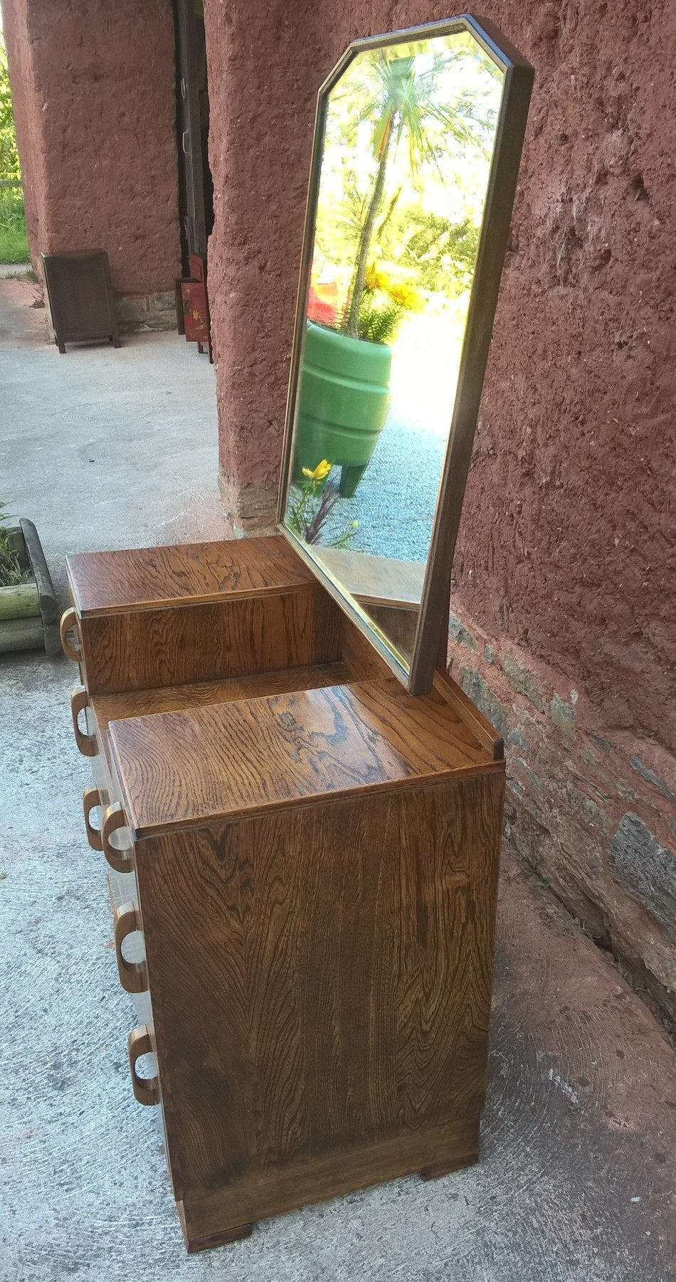 Gorgeous Upcycled Art Deco Dressing Table